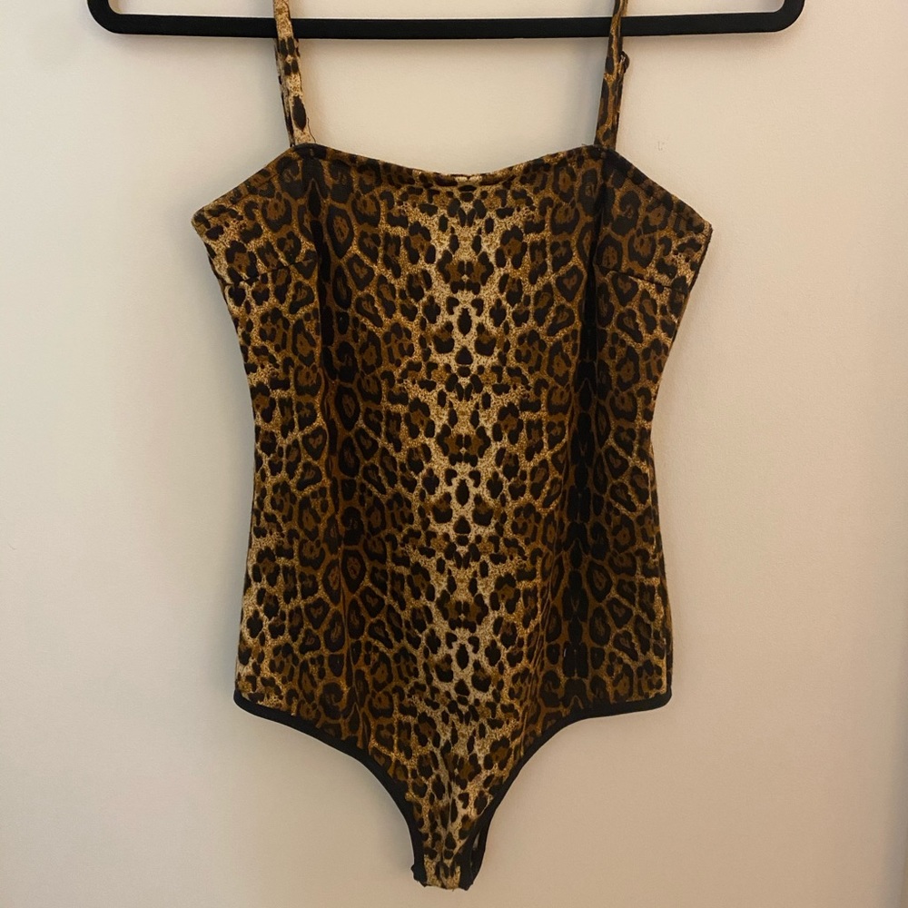 cheetah print bodysuit